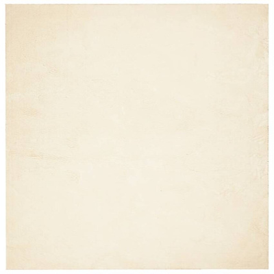 vidaXL Dywan HUARTE z krótkim włosiem, kremowy, 120x120 cm