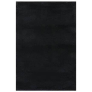 vidaXL Dywan z krótkim włosiem i możliwością prania 160x230 cm, czarny