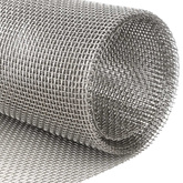Siatka ekranowa 120 x 1000 cm 6 Mesh Stal nierdzewna 201