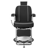 Gabbiano fotel barberski Amadeo czarny  125382