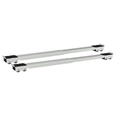 Podstawa pod pralkę 2 pcs Srebrny 72 x 5 x 4,5 cm