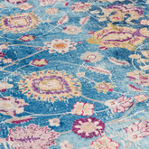 vidaXL Dywan z możliwością prania, kolorowy, 80x300 cm, antypoślizgowy