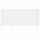 Ogrodzenie Euro 1 x 25 m Żelazo pokryte PVC zielony
