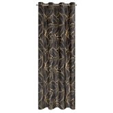 Zasłona Asteja czarna 140x250