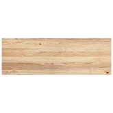 Parapety 2 szt., surowe, 120x40x2 cm, lite drewno dębowe