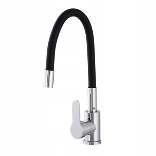 Bateria flexi czarna chrom FLOW FLEX