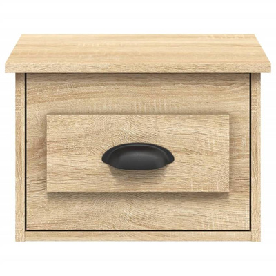 vidaXL Wiszące szafki nocne, 2 szt., dąb sonoma, 41,5x36x28 cm