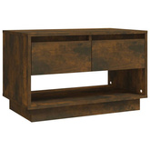 vidaXL Szafka pod TV, przydymiony dąb, 70x41x44 cm