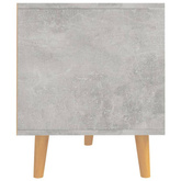 vidaXL Szafka pod TV, szarość betonu, 90x40x48,5 cm