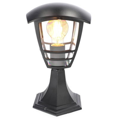 Słupek ogrodowy latarnia IMMA BLACK L/S E27 czarny IP44 EDO777382 EDO Solutions