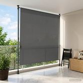 Zewnętrzna Roleta Rolkowa jasnoszary 100 x 270 cm