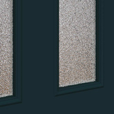 Drzwi Frontowe 98 x 208 cm PVC antracytowy
