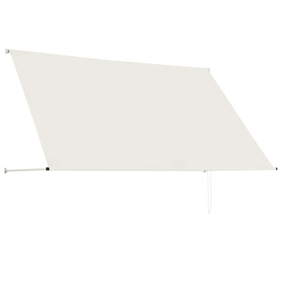 Markiza zwijana, 250 x 150 cm, kremowa