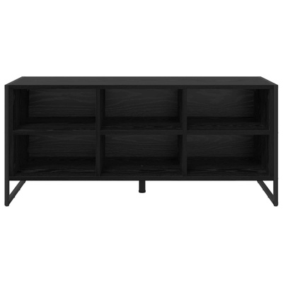 Szafka na buty z przechowywaniem Czarny Dąb 100 x 35 x 44 cm