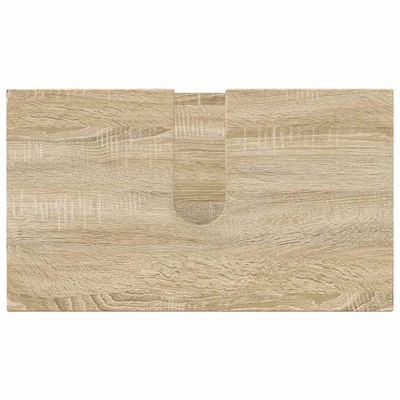 Zestaw mebli łazienkowych 4 szt. Dąb Sonoma 61 x 35 x 64 cm