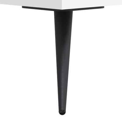 vidaXL Szafka pod TV, biała, 150x36x30 cm, materiał drewnopochodny wariant 6