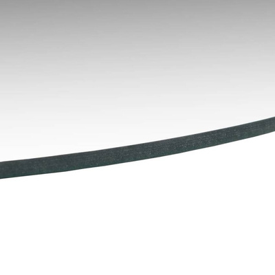 vidaXL Lustro ścienne bez ramy, okrągłe, 80 cm, szkło