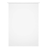 vidaXL Biurko, białe, 100x55x75 cm, materiał drewnopochodny
