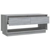 vidaXL Szafka pod TV, szary dąb sonoma 102x41x44 cm