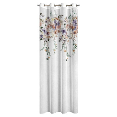 Zasłona Merla biała 140x250