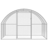 Klatka zewnętrzna dla kurcząt, 3x20x2 m, stal galwanizowana