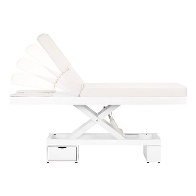 Spa leżanka kosmetyczna Azzurro 815B świecąca white 113116
