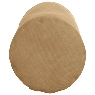 Poduszki Wałkowe 2 pcs Brązowy ? 15 x 40 cm Tkanina sztruksowa
