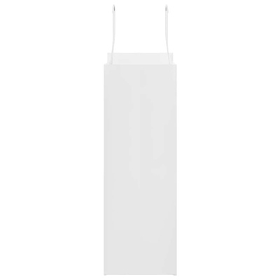Torby papierowe 250 szt. z uchwytami białe 21x11x31 cm