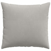 Poduszki na sofę 2 pcs Jasnoszary 50 x 50 cm tkanina
