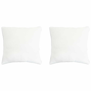 Poduszka 2 pcs Biały 60 x 60 cm Włókno bambusowe