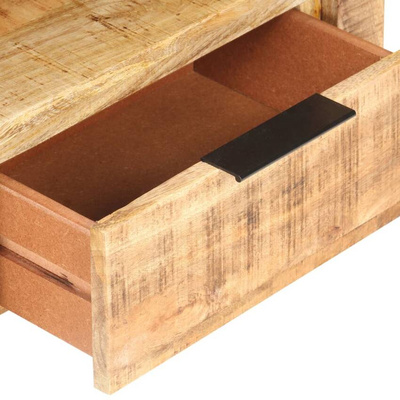 vidaXL Szafka pod TV, 90x30x40 cm, lite, surowe drewno mango