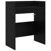 Stół DJ-ski Czarny dąb 82 x 45 x 102 cm Drewno inżynieryjne