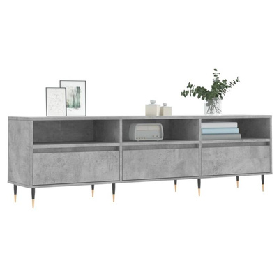 vidaXL Szafka pod TV, szarość betonu, 150x30x44,5 cm