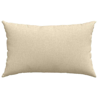 Poduszki na sofę 2 pcs Kremowy 50 x 30 cm tkanina