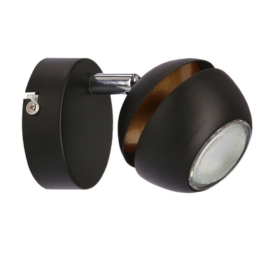 Boni kinkiet 1x3w gu10 led czarny