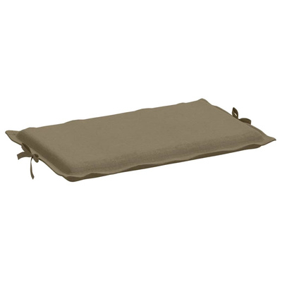 vidaXL Poduszka na leżak, taupe melanż, 186x58x3 cm, tkanina