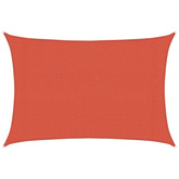 Żagiel przeciwsłoneczny, 160 g/m?, terakotowy, 3x5 m, HDPE