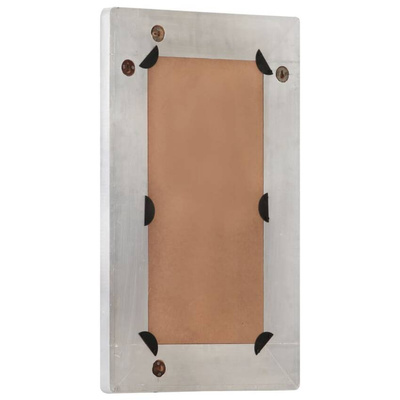vidaXL Lustro ścienne w stylu Aviator, 80x50 cm, metalowe