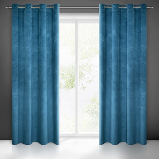 Zasłona Milo granatowa 140x250