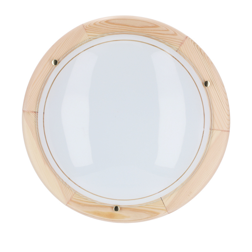 Lampa sufitowa plafon 2X60W E27 sosna STANDARD 14-32136