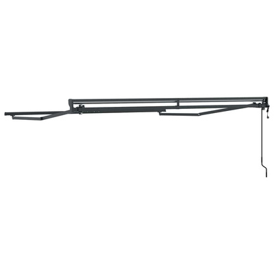 Rama markizy Z regulacją Antracyt 3 x 2,5 m Stal