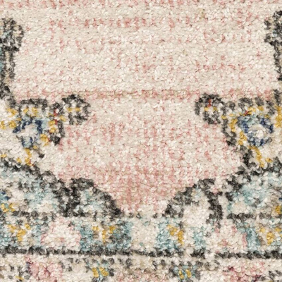 vidaXL Dywan ARBIZU do pomieszczeń i na zewnątrz, vintage, Ø 200 cm