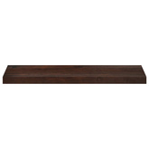 Nakładki na schody 16 szt. 80 x 25 x 2 cm Ciemny brąz