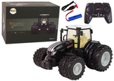 Traktor Zdalnie Sterowany R/C Czarny 2,4G Metal