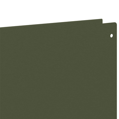 Krawężnik do trawnika 20 szt. 100 x 18 cm Stal Oliwkowy zielony
