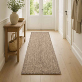 Dywany pokojowe Naturalny i czarny 80 x 200 cm Juta