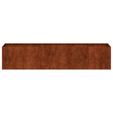 Doniczka Rusty 200x40x40 cm Stal nierdzewna