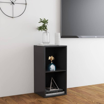 vidaXL Szafka pod TV, szara, 72x35x36,5 cm, materiał drewnopochodny