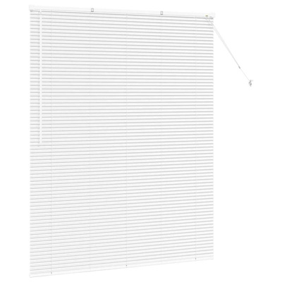 Żaluzje weneckie Biały 175 x 140 cm Aluminium