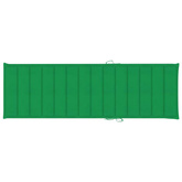 vidaXL Ogrodowy leżak z poduszką, lite drewno akacjowe